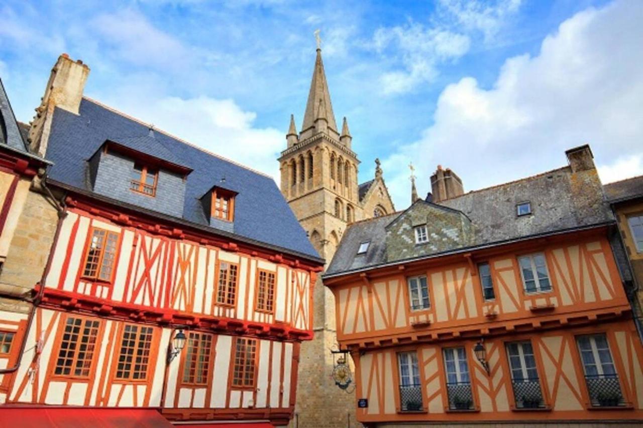 Studio De Caractere Du Centre Historique De Vannes Appartement Buitenkant foto